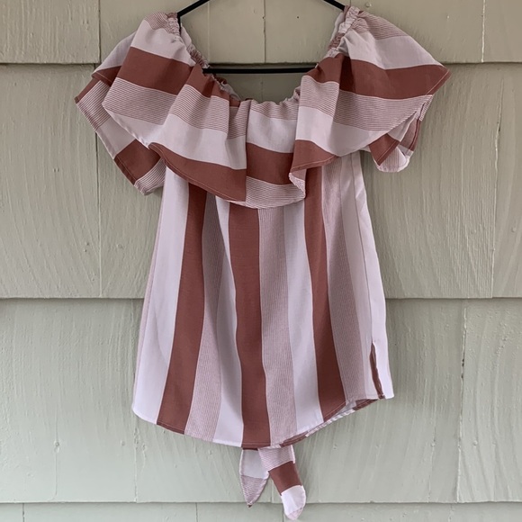 Willow & Root Striped Flowy Top - Picture 4 of 6